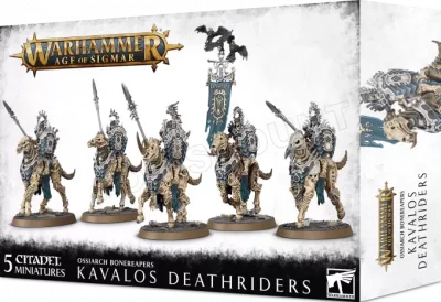 GAMES WORKSHOP  Warhammer AoS - Ossiarch Bonereapers Kavalos Deathriders