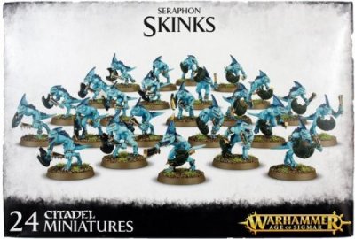 GENERIQUE Games Workshop Warhammer AoS - Seraphon Skinks 99120208014 Noir