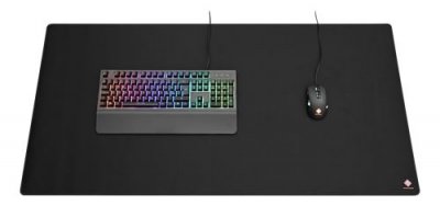DELTACO GAMING - DMP440 - Tapis de bureau XXL, Tissu lavable, 1200x600x4mm