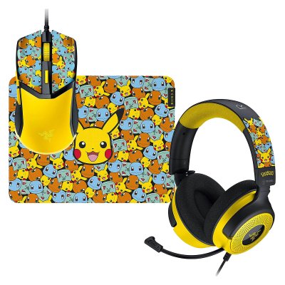 RAZER Gaming filaire Kraken V4 X Pok&eacute;mon Kanto Starters Edition
