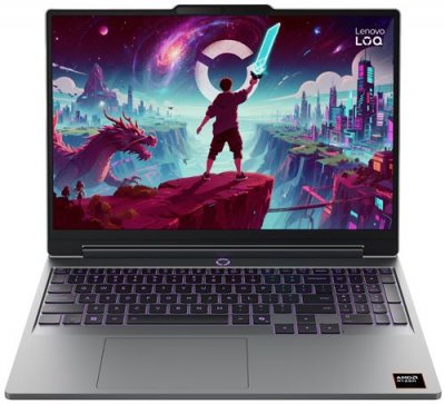LENOVO Gaming LOQ 15AHP11 15,30"" AMD Ryzen 7 16 Go RAM 512 Go SSD Nvidia GeForce RTX 5060 Gris Lunaire