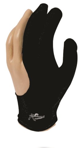 LAPERTI Gant de billard  noir Petit 