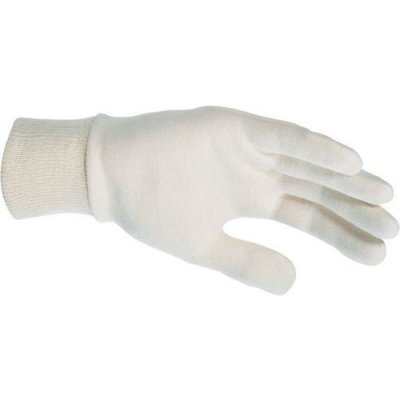 SINGER SAFETY Gant De Protection Coup&eacute; Cousu Coton Interlock &Eacute;cru