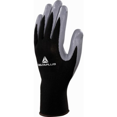 DELTA PLUS Gant tricot polyester / paume nitrile - Taille 10 - 