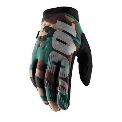 100% Gants  BRISKER pour Homme - Camo/Noir, LG