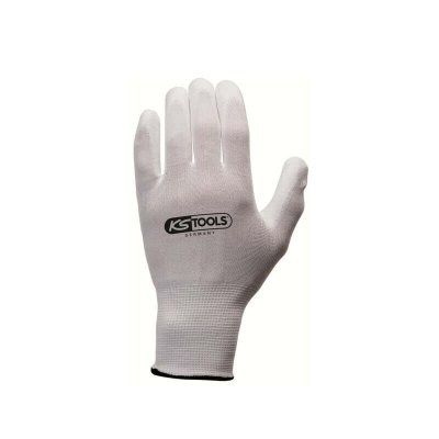 KS TOOLS Gants avec enduction polyur&eacute;thane sur paume Taille L, 12 paires