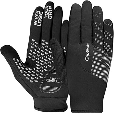 GRIPGRAB Gants coupe-vent  Ride (mi-saison) - Noir} - L}, Noir}