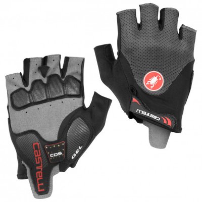 CASTELLI Gants courts  Arenberg Gel 2 - Gris fonc&eacute;} - XXL}, Gris fonc&eacute;}