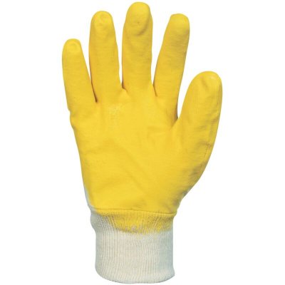 SINGER Gants De Manutention Nitrile Ultra L&eacute;g&egrave;re De Couleur Jaune En Taille 10