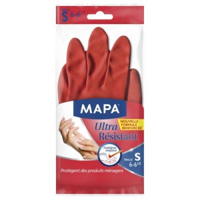 MAPA Gants De M&eacute;nage Ultra R&eacute;sistant Taille S 6-61/2  - La Paire