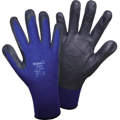 SHOWA Gants de protection 1163-6 Polyamide avec rev&ecirc;tement nitrile EN 388 Taille 6 (XS)