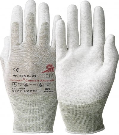 KCL Gants de protection camapur Confort antistatique en polyur&eacute;thane/polyamide/cuivre Taille 10  625