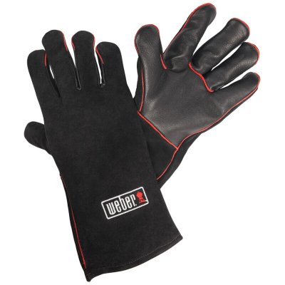 WEBER Gants de protection  Noir et Rouge