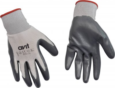 AVIT Gants de travail en caoutchouc nitrile  AV13072