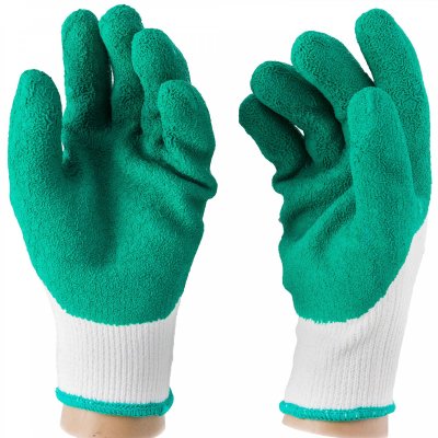 ROSTAING Gants &eacute;pineux souple vert Taille 9 - Vert