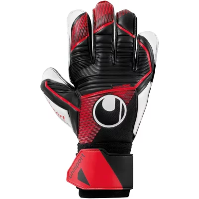 UHLSPORT Gants gardien football  Powerline soft pro Rouge Taille : 9
