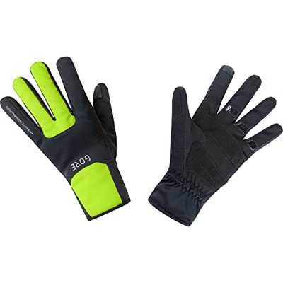 GORE WEAR Gants  M Windstopper (thermiques) - Black/Neon Yellow