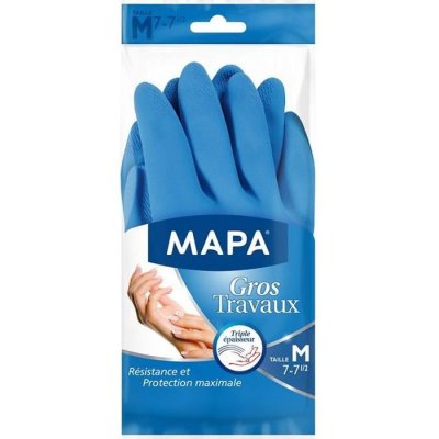 MAPA Gants Gros Travaux - Taille 7-7.5 - 12301867  - La Paire De Gants