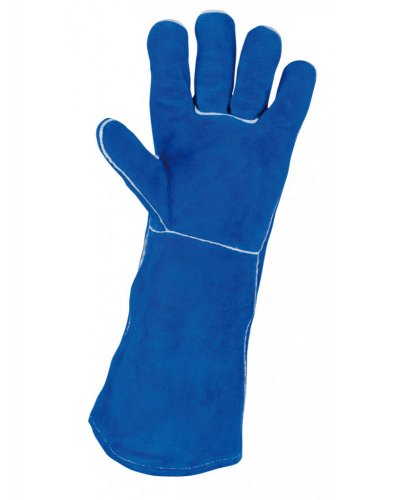 KS TOOLS Gants  - En cuir - Long - Pour soudeur - Taille L - 985.7039