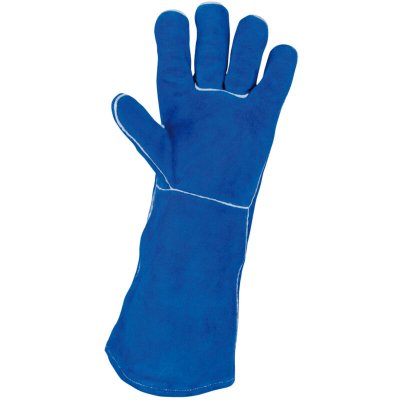 KS TOOLS Gants  - En cuir - Long - Pour soudeur - Taille M - 985.7038