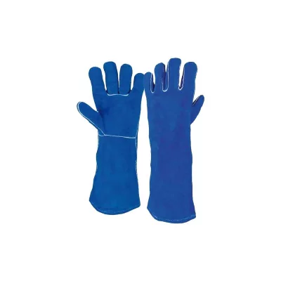 KS TOOLS Gants  - En cuir - Long - Pour soudeur - Taille XL - 985.7040