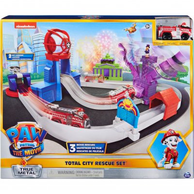 SPIN MASTER Garage Paw Patrol City Rescue Playset True Metal Pat&rsquo;Patrouille