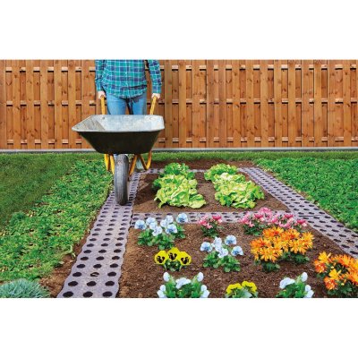 GARANTIA  - Dalle pour chemin de jardin - 70 x 24 cm - lot de 4