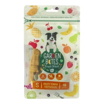 GARDEN BITES  Fruity Tonya toothpaste friandise pour chien 2 x S
