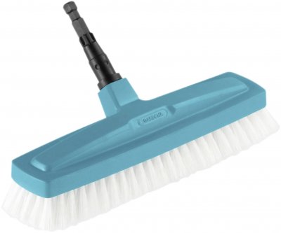 GARDENA  3639-20 brosse de nettoyage Bleu, Blanc, Balai