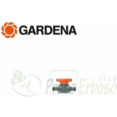 GARDENA  Cuppling With Regulating Valve Orange,Gris
