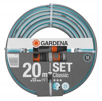 GARDENA  Ensemble de tuyau d'arrosage en spirale ""Classic"" 13 mm 20 m