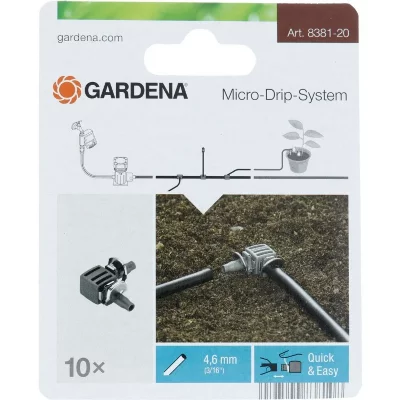 GARDENA  Jonction Micro-Drip-System Noir 35 x 20 x 19 cm 08381-20