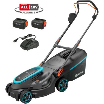 GARDENA  Tondeuse Accu PowerMax 37/36V P4A Set, Tondeuse &agrave; gazon