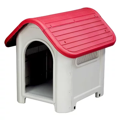 GARDIUN  Kira Resin Kennel Rouge 59 x 75 x 66 cm