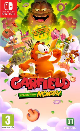 MICROIDS GARFIELD ESCAPE FROM MONDAY &ndash; Jeu Nintendo Switch