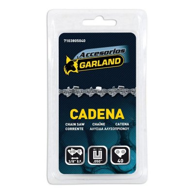GARLAND  7103805040 Cha&icirc;ne 40 maillons pour tron&ccedil;onneuse 3/8"" b.p.-0.050