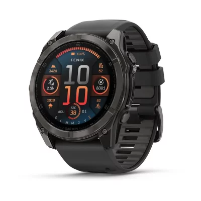 GARMIN  Fenix 8 Amoled 51mm Sapphire Titane Noir Unique 2024 