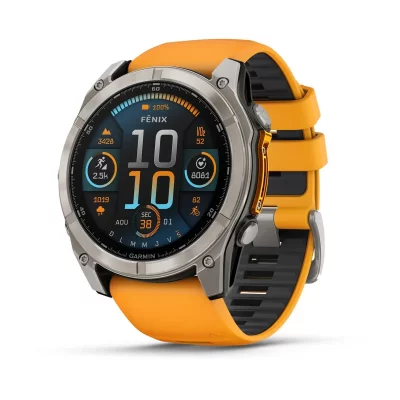 GARMIN  Fenix 8 AMOLED Sapphire Titane 51mm Cardio-Gps