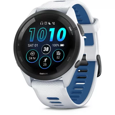 GARMIN  Forerunner 265 - Montre GPS Blanc Bleu Taille unique