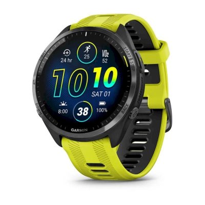 GARMIN  Forerunner 965 - Montre GPS Amp Yellow Black Taille unique