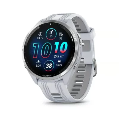 GARMIN  Forerunner 965 - Montre GPS Blanc Gris clair Taille unique