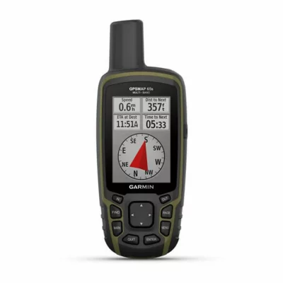 GARMIN  GPSMAP 65S - Navigateur GPS/GLONASS/Galileo - Randonn&eacute;e 2.6