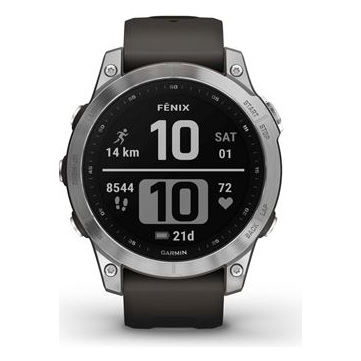 GARMIN  Montre connect&eacute;e Fenix 7 010-02540-01 - Argent