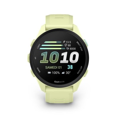 GARMIN  - Montre GPS - Forerunner 70 Citron  en Silicone - Jaune