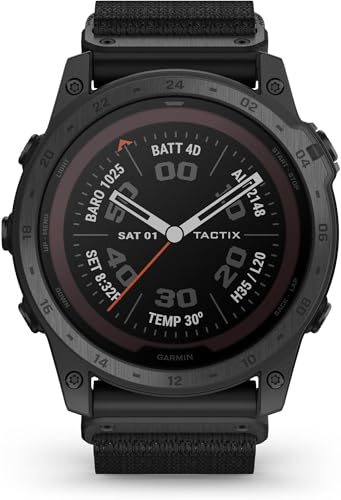 GARMIN  Tactix 7 Pro Solar Sapphire 010-02704-11 Montre connect&eacute;e