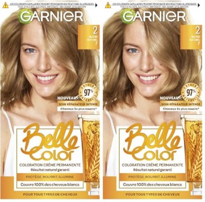 BELLE COLOR Garnier -  - Coloration permanente Blond - 02 Blond naturel