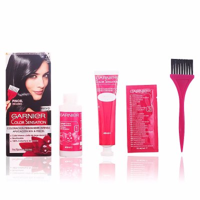 GARNIER  Color Sensation N&deg;1 Ultra Black 4 pi&egrave;ces