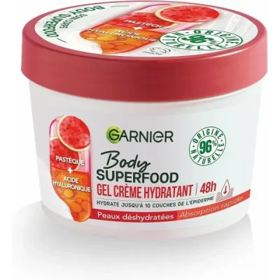 GARNIER  Gel cr&egrave;me corps hydratant - Past&egrave;que acide hyaluronique - 380 ml