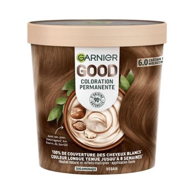 GARNIER  Good Coloration N&deg;6.0 Ch&acirc;tain Tr&egrave;s Clair Mocaccino