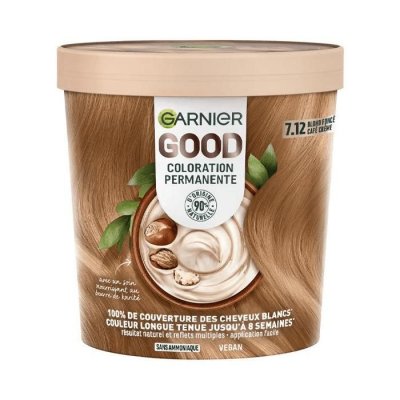 GARNIER  Good Coloration N&deg;7.12 Blond Fonc&eacute; Caf&eacute; Cr&egrave;me